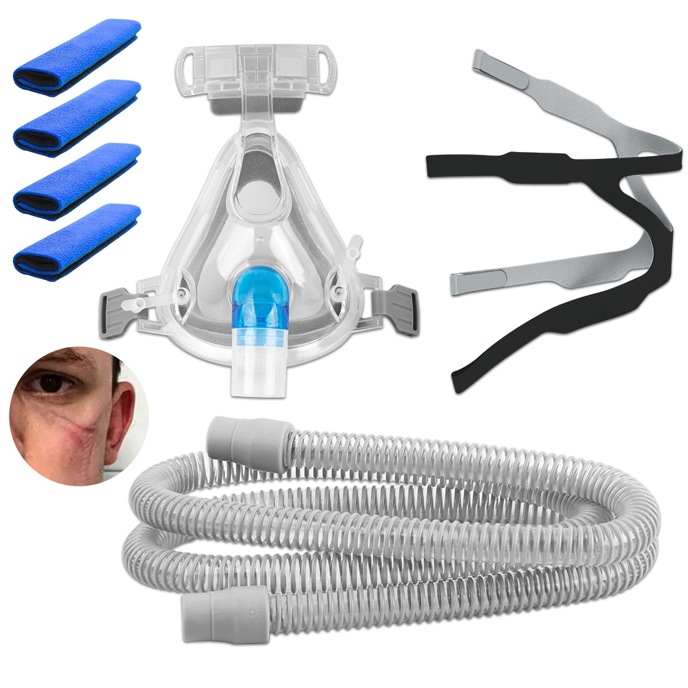 Cpap Mask Headgear Strap Clips - CPAP 헤드기어 커버용 4개 스트랩이 있는