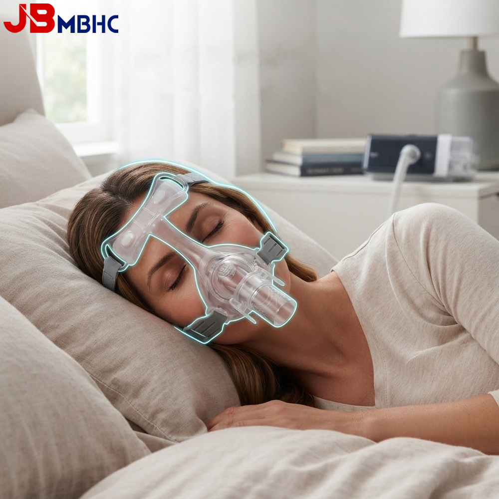 Cpap Full Face Mask Silicone Cushion - 재사용 가능한 교체형 CPAP 풀페이스 코