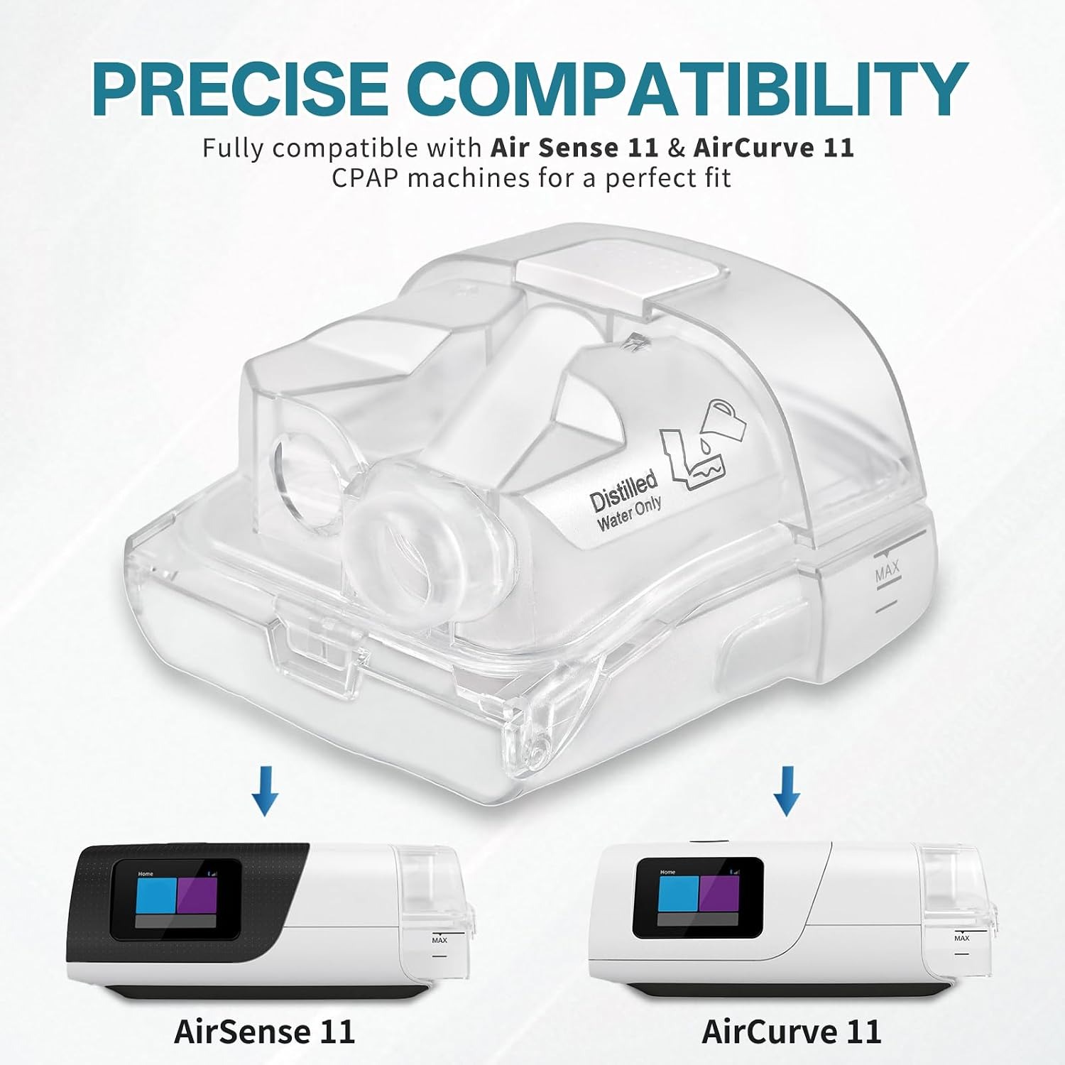 에어센스 11 및 에어커브 11 기기와 호환되는 CPA - Cpap Machine Water Chamber Humidifier 리뷰 및 가격