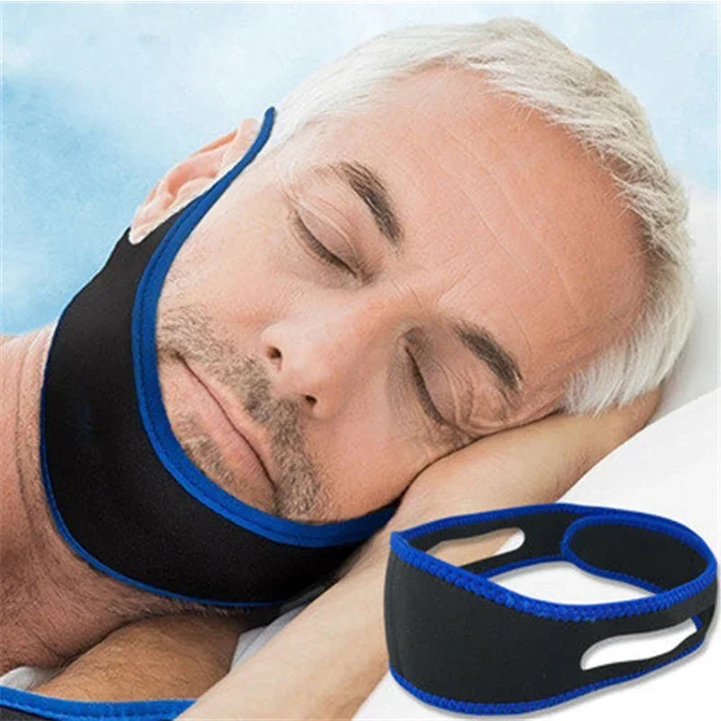 조절 가능한 코골이 방지 턱 지지대, 코골이 방지 턱  - Anti Snore Chin Strap Adjustable 리뷰 및 가격