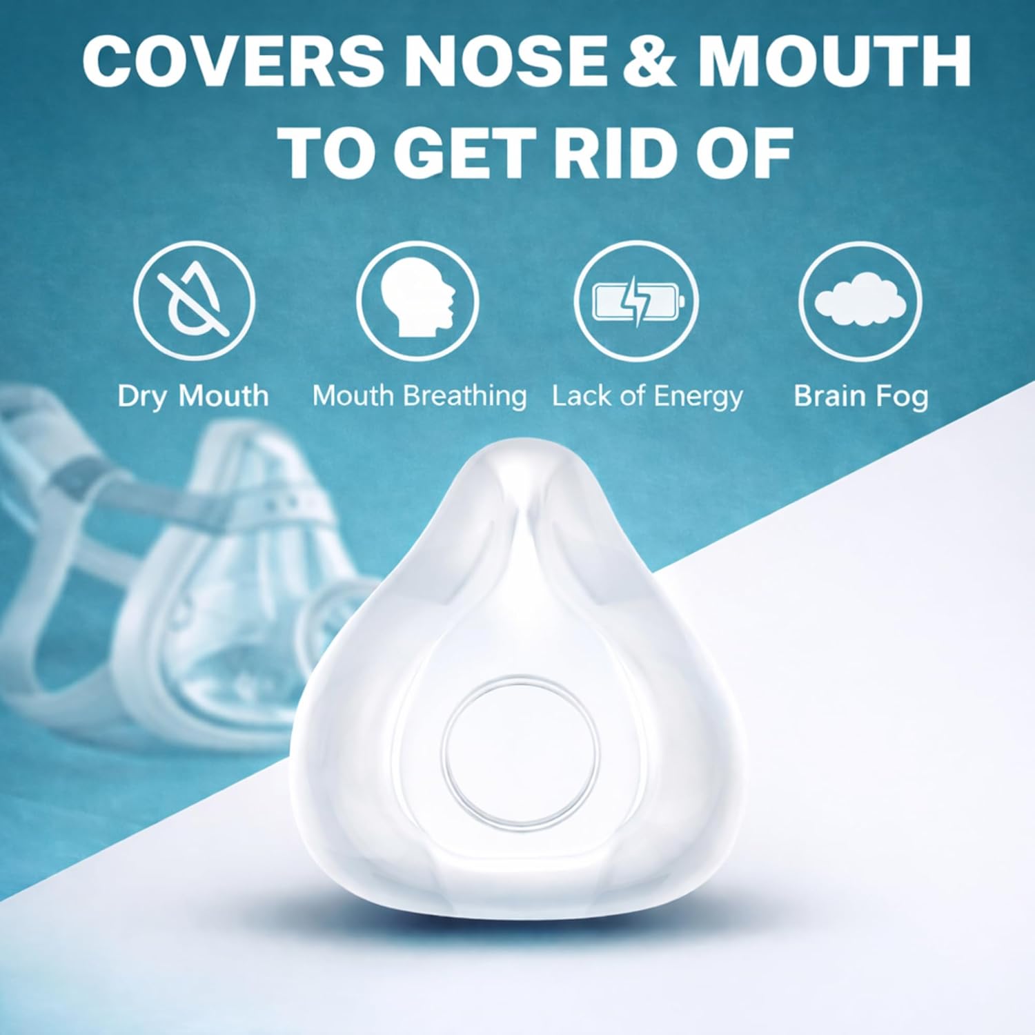 F20 풀페이스 CPAP 마스크와 호환되는 교체용 실리 - Cpap Full Face Mask Silicone Cushion 리뷰 및 가격