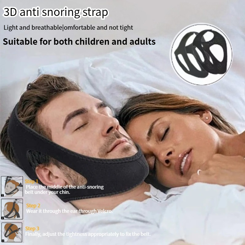 편리한 건강 조절형 코골이 방지 마우스가드, 수면 개선 - Anti Snore Chin Strap Adjustable 리뷰 및 가격