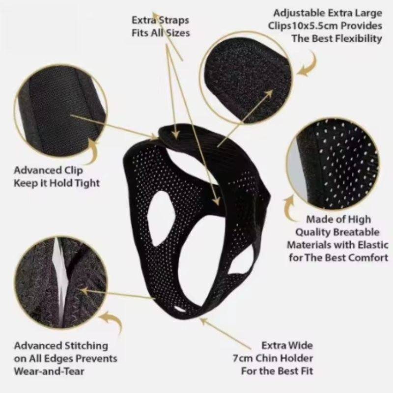 편리한 건강 조절형 코골이 방지 마우스가드, 수면 개선 - Anti Snore Chin Strap Adjustable 리뷰 및 가격