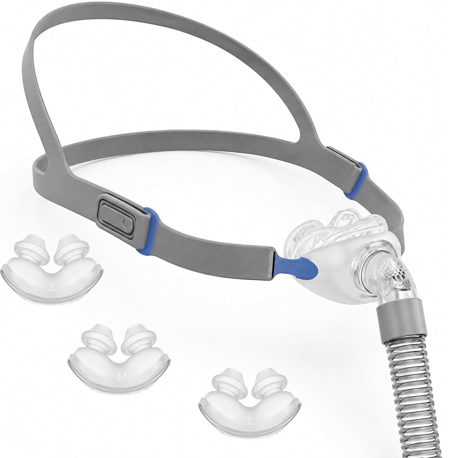 범용 코형 CPAP 마스크 풀 세트, 교체용 키트에는  - Cpap Nasal Pillow Mask Headgear 리뷰 및 가격