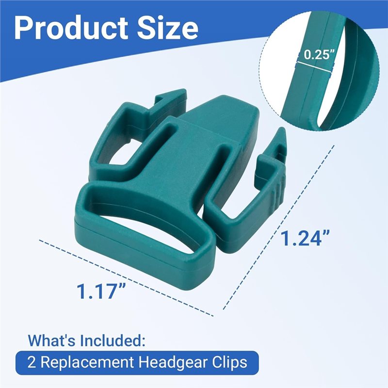 DT51 CPAP 헤드기어 클립 교체품 (레스메드 미라 - Cpap Mask Headgear Strap Clips 리뷰 및 가격