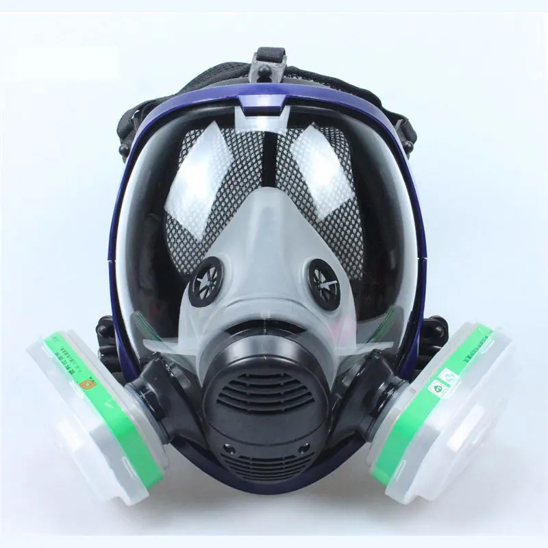 화학 마스크 6800 7 in 1 가스 마스크 방진 호 - Cpap Full Face Mask Silicone Cushion 리뷰 및 가격
