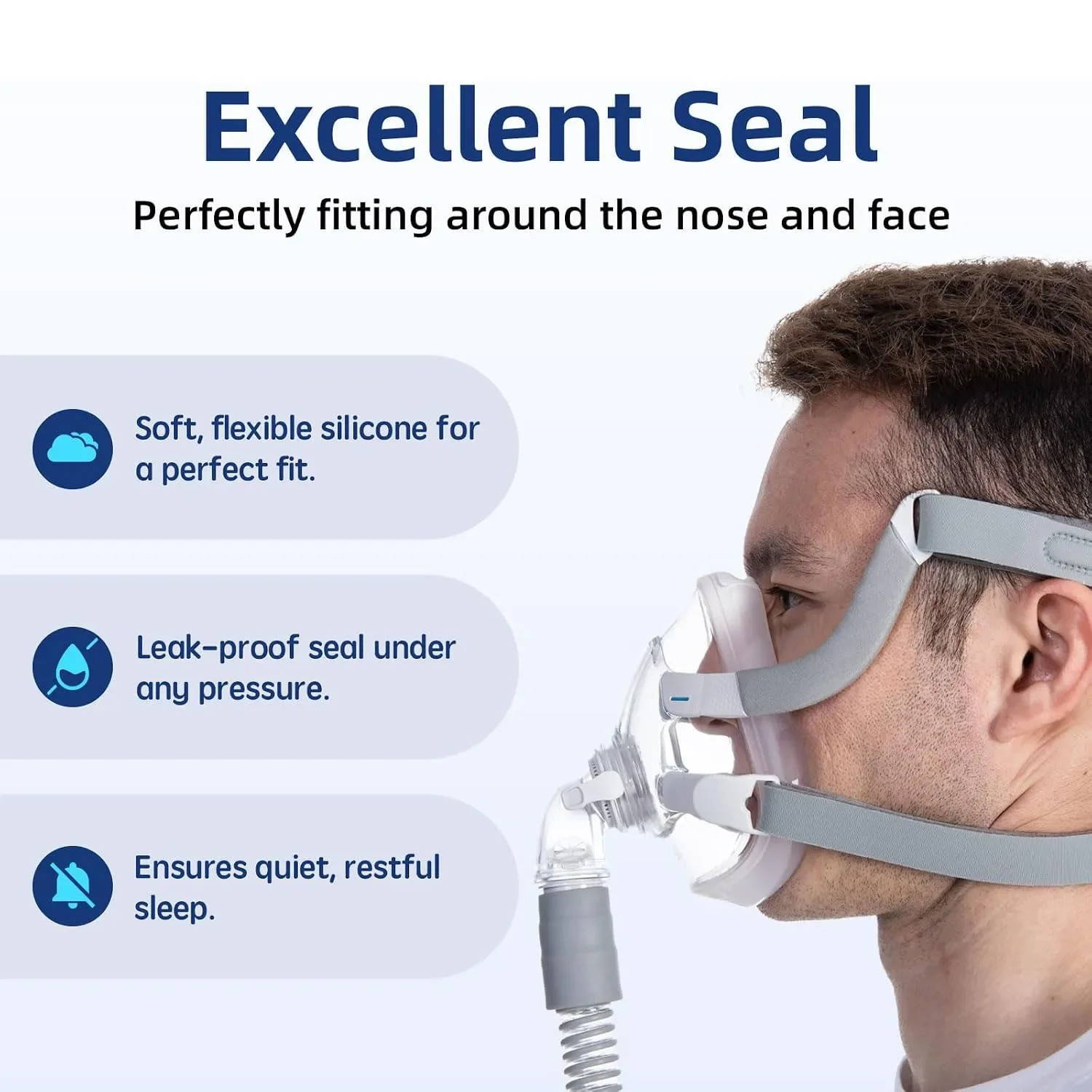 에어터치 F20 풀페이스 CPAP 마스크용 교체용 쿠션 - Cpap Full Face Mask Silicone Cushion 리뷰 및 가격