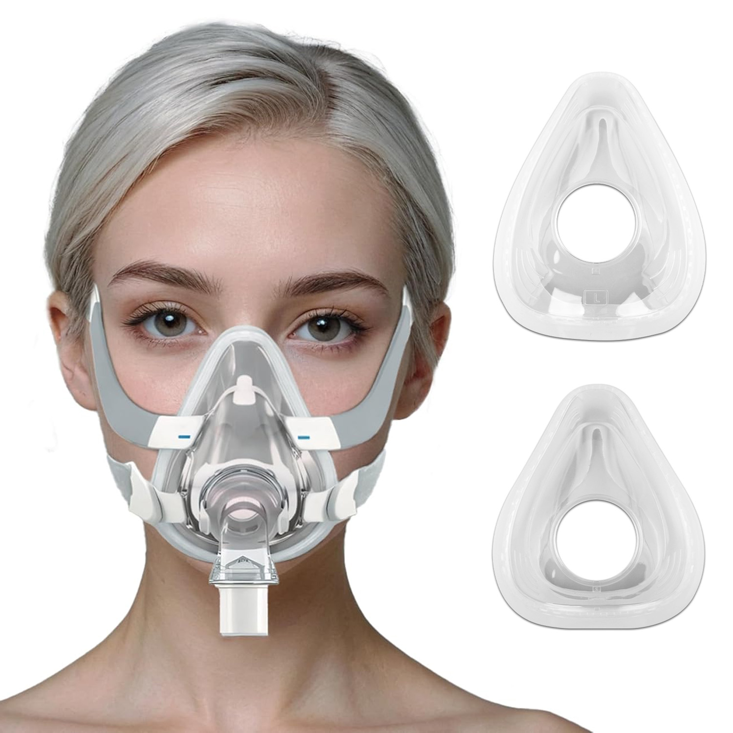 CPAP 풀페이스 마스크 F20 교체용 쿠션 씰 부드럽 - Cpap Full Face Mask Silicone Cushion 리뷰 및 가격