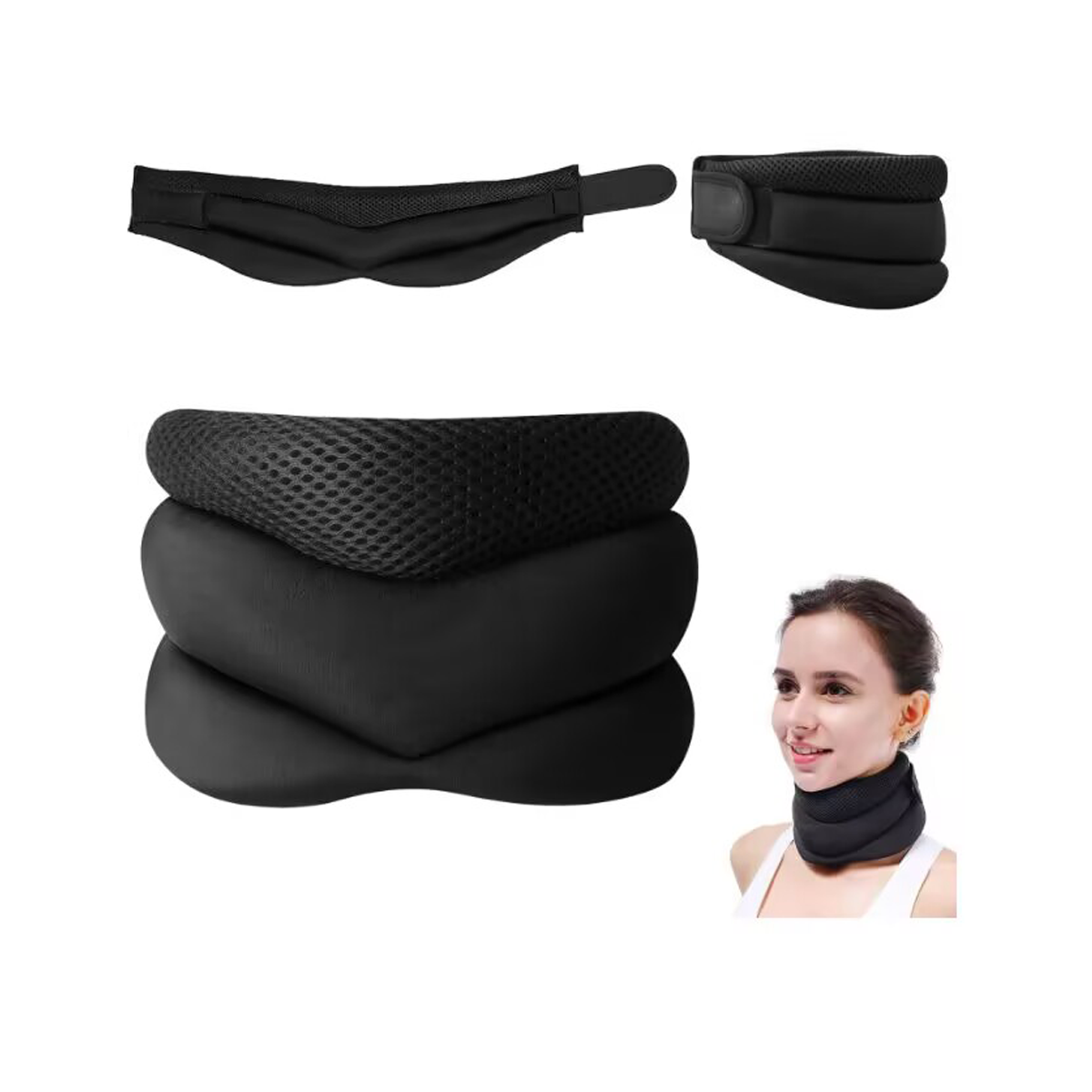 코골이 방지 목 보호대, 다시는 코골이 없이 - 조절  - Anti Snore Chin Strap Adjustable 리뷰 및 가격